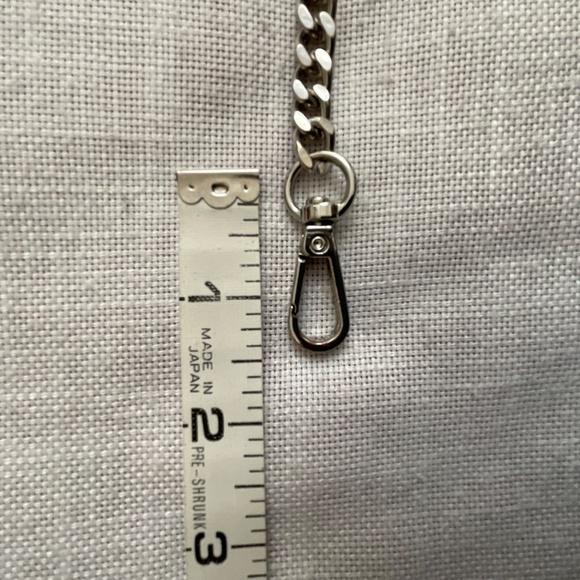 Replacement Silver Metal Chain Crossbody Shoulder Bag Strap NEW - Picture 8 of 10
